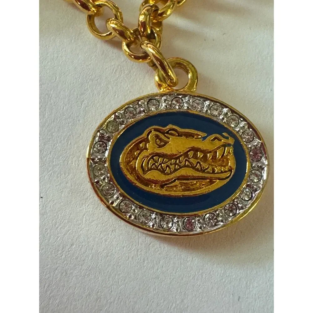 University of Florida Gators Football Danbury Mint charm bracelet NEW w/ box - Picture 3 of 9